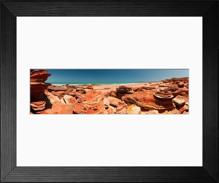 Framed Print : Reddell Beach Panorama 4 Broome WA Australia