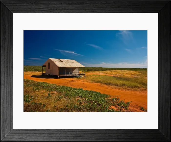 Framed Print : Old Shed, Broome WA