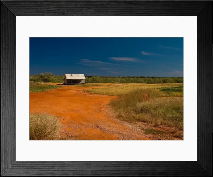 Framed Print : Old Shed, Broome WA
