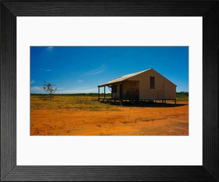 Framed Print : Old Shed, Broome WA