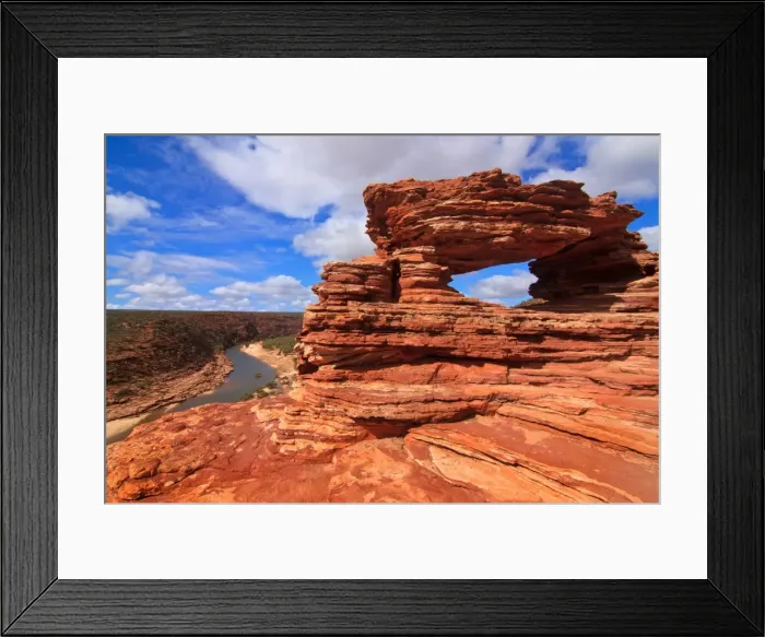 Framed Print : Natures Window