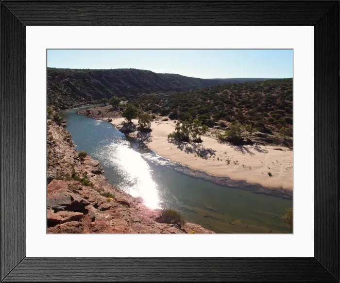 Framed Print : Murchison River Framed Print : Murchison River