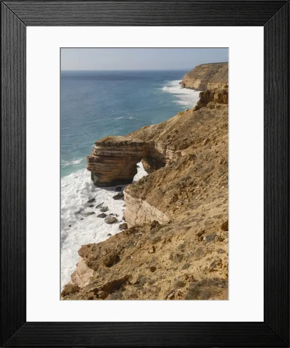 Framed Print : Natural Bridge, coast off Kalbarri National Park, Western Australia, Australia Framed Print : Natural Bridge, coast off Kalbarri National Park, Western Australia, Australia