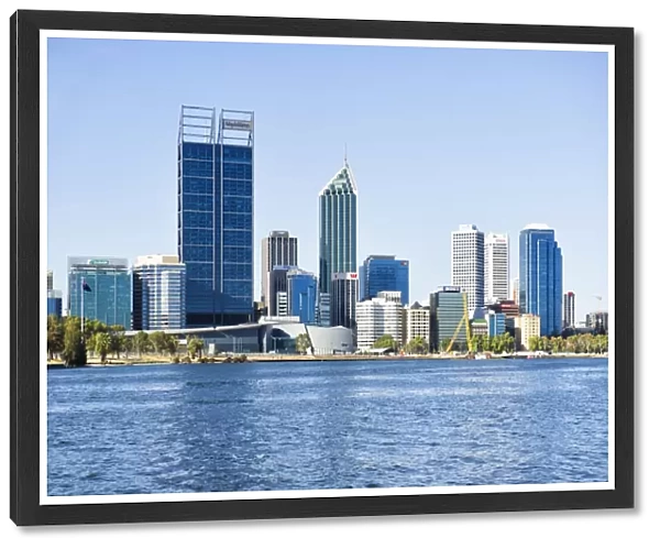 City skyline and Waterfront, Perth, Western Australia, Australia