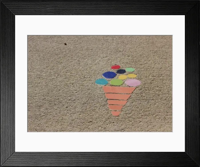 Framed Print : Sundae Stroll Framed Print : Sundae Stroll
