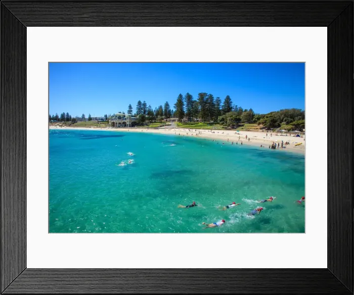 Framed Print : Off to the Beach