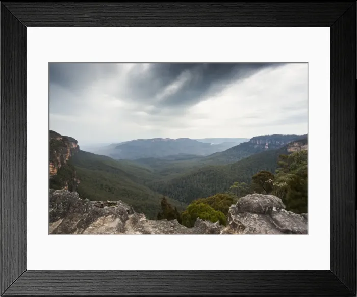 Framed Print : Blue Mountains Framed Print : Blue Mountains