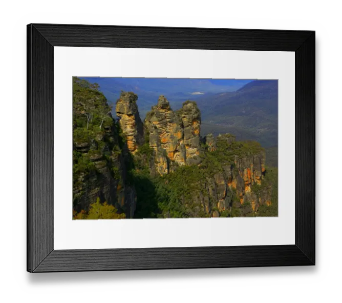 Framed Print : Blue Mountains