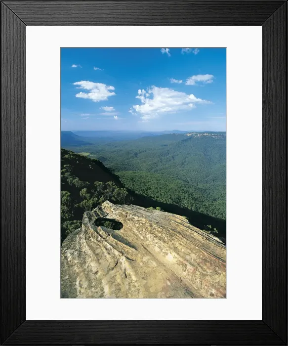 Framed Print : Blue Mountains National Park, New South Wales, Australia