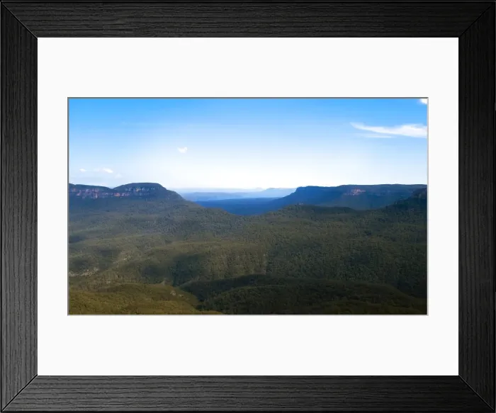 Framed Print : Katoomba Blue Mountains Framed Print : Katoomba Blue Mountains