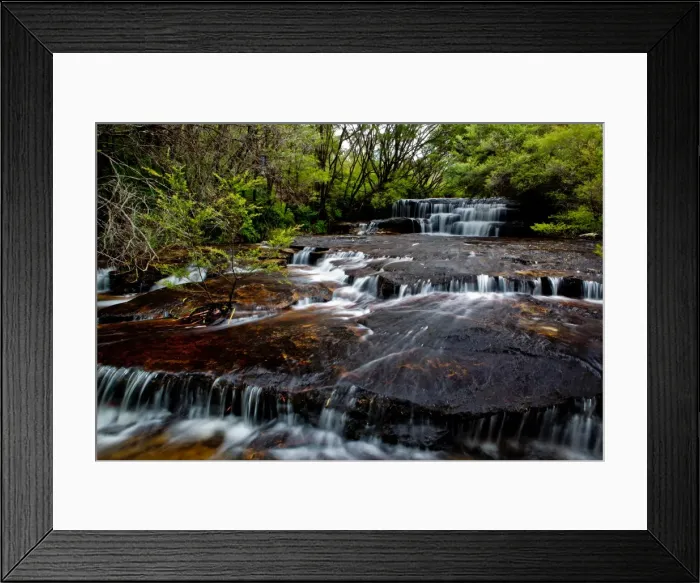 Framed Print : Creek above Minnehaha falls Framed Print : Creek above Minnehaha falls
