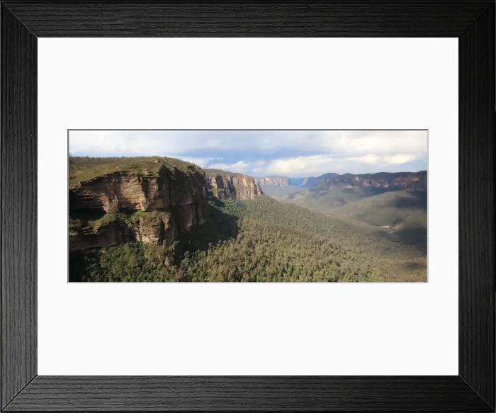 Framed Print : View of Blue mountains Framed Print : View of Blue mountains