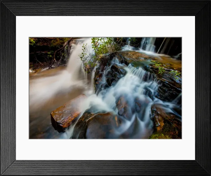 Framed Print : Terrace falls