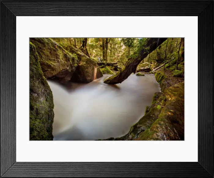 Framed Print : Terrace falls Framed Print : Terrace falls
