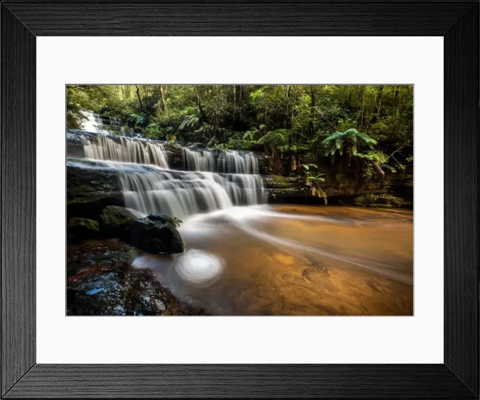 Framed Print : Terrace falls