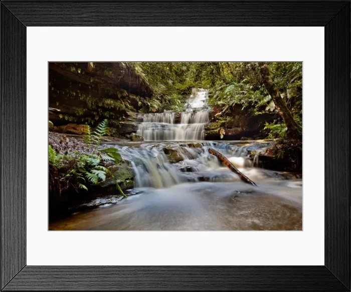 Framed Print : Terrace falls Framed Print : Terrace falls