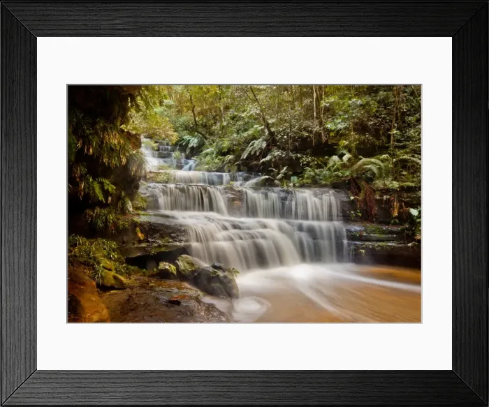 Framed Print : Terrace falls Framed Print : Terrace falls