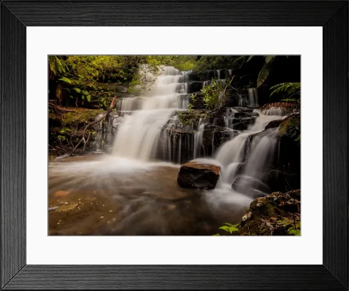Framed Print : Terrace falls