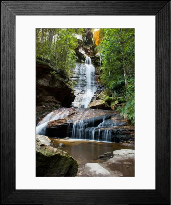 Framed Print : Empress falls Framed Print : Empress falls