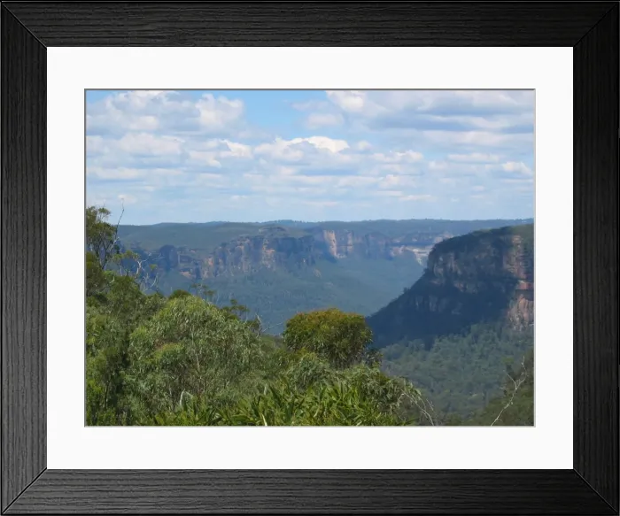 Framed Print : Blue Mountains