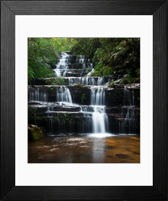 Framed Print : Terrace Falls