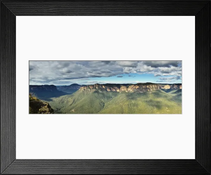 Framed Print : View of Grose Valley, Blue Mountains