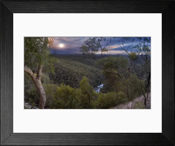 Framed Print : Glenbrook Gorge Blue Mountains NSW Framed Print : Glenbrook Gorge Blue Mountains NSW