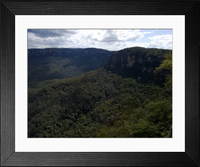 Framed Print : The Blue Mountains