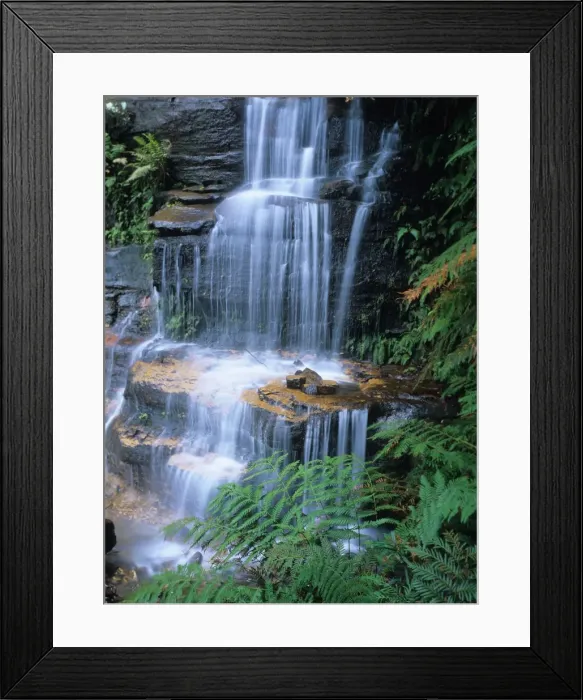 Framed Print : Cascading waterfall in Valley of the Waters, close-up (long exposure) Framed Print : Cascading waterfall in Valley of the Waters, close-up (long exposure)