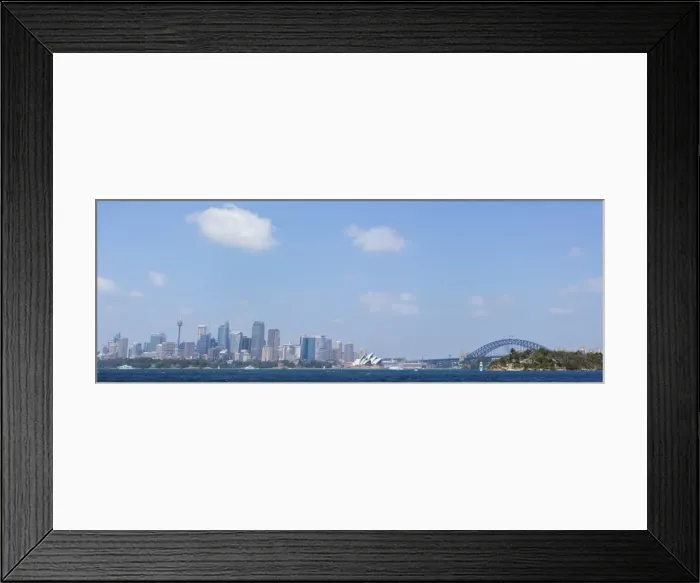 Framed Print : Sydney Harbour Panorama