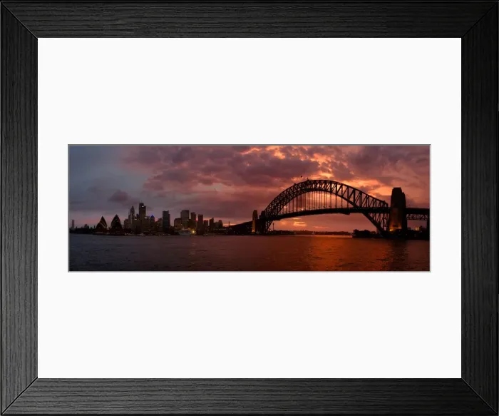 Framed Print : Sydney Harbor Framed Print : Sydney Harbor