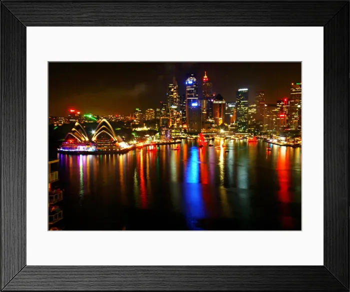 Framed Print : City lights Framed Print : City lights