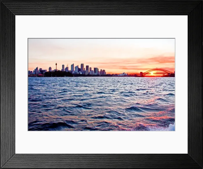 Framed Print : Sydney harbour Framed Print : Sydney harbour