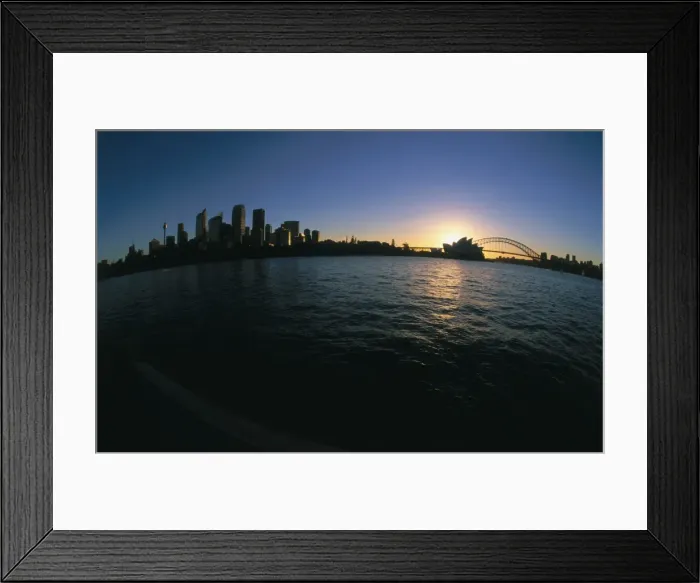 Framed Print : Sunset in Sydney