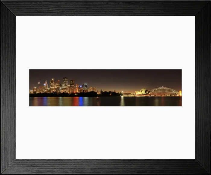 Framed Print : Icons of Sydney
