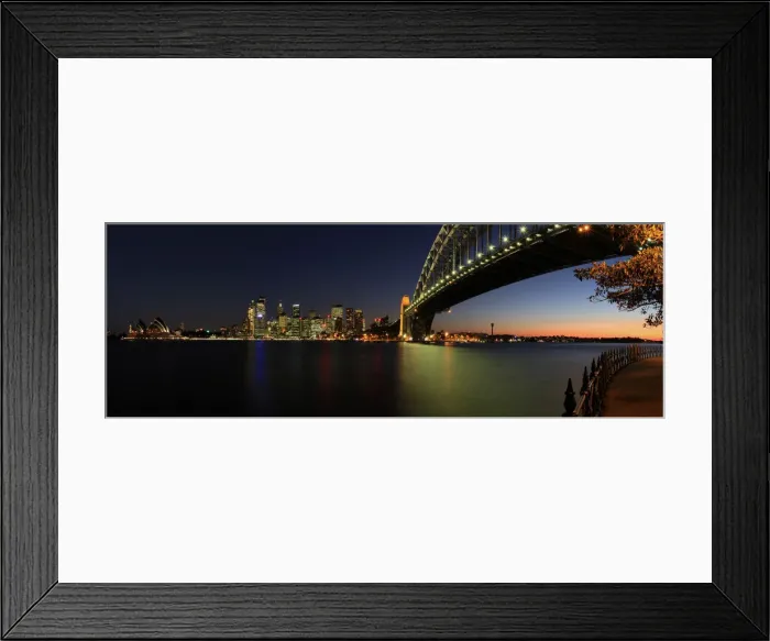 Framed Print : Twilight in Sydney