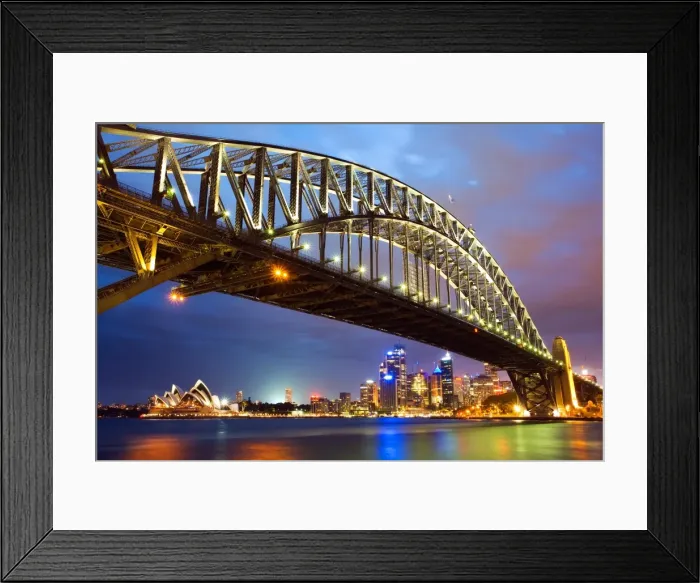 Framed Print : Sydney Harbour bridge Framed Print : Sydney Harbour bridge