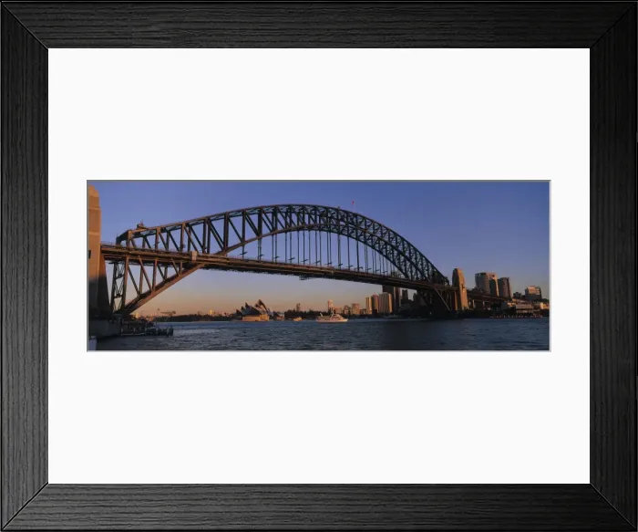 Framed Print : Sydney Harbor Bridge