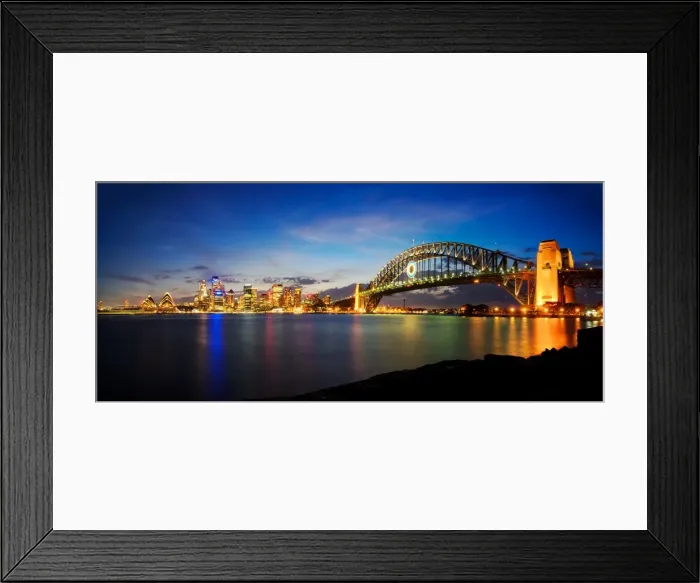 Framed Print : Sydney skyline Framed Print : Sydney skyline