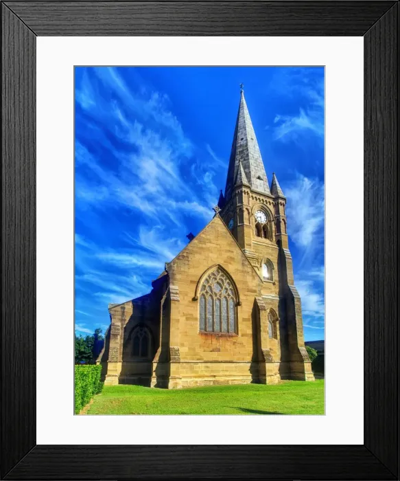 Framed Print : St Marys Cathedral Maitland