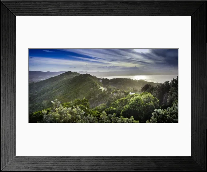 Framed Print : View of Byron Bay