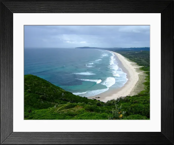 Framed Print : Byron Bay