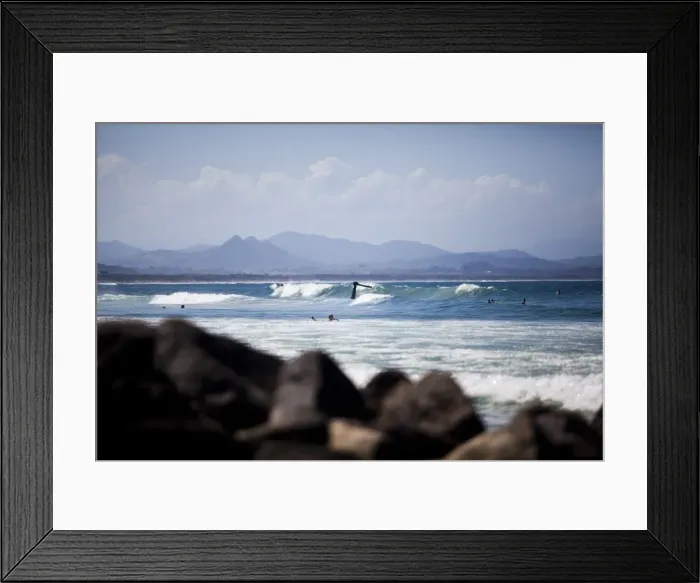 Framed Print : The Wreck, Byron Bay Framed Print : The Wreck, Byron Bay
