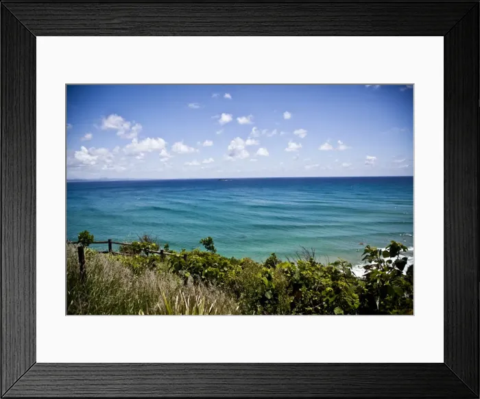 Framed Print : Byron Bay Beach