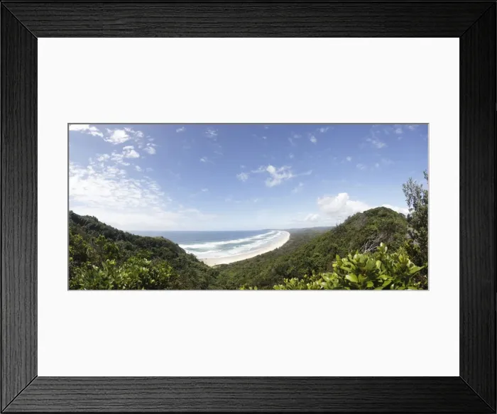 Framed Print : Tallows Beach, Byron Bay Australia Framed Print : Tallows Beach, Byron Bay Australia