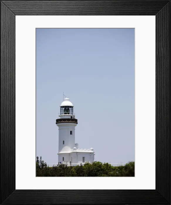 Framed Print : Byron Bay Lighthouse Framed Print : Byron Bay Lighthouse
