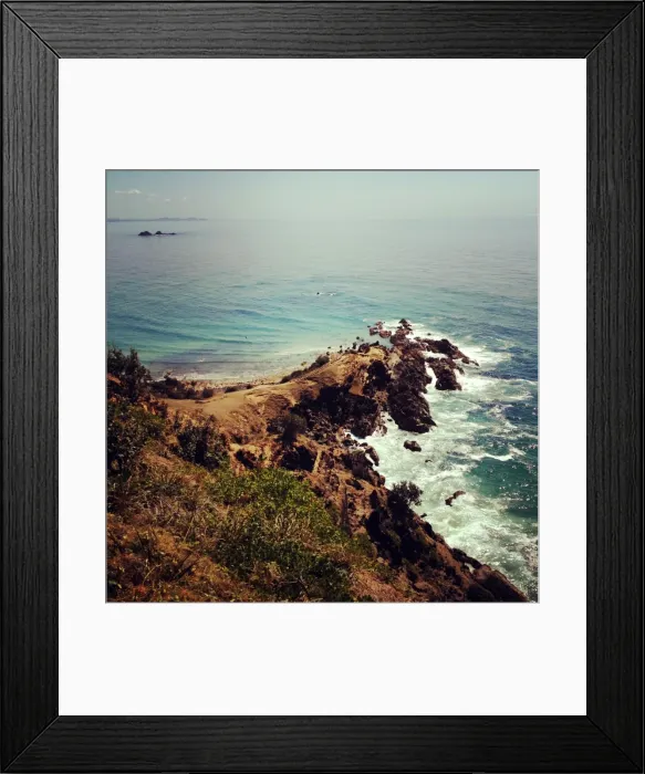 Framed Print : Byron Bay. Australian Views New South Wales (NSW): Byron Bay