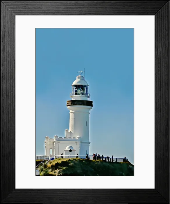 Framed Print : Cape Byron lighthouse Framed Print : Cape Byron lighthouse