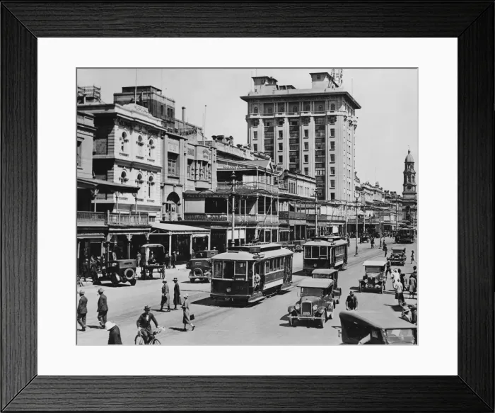 Framed Print : Adelaide Street