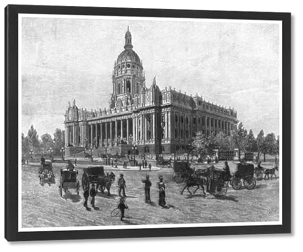 The proposed design for Parliament House, Melbourne, Australia